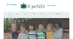 Desktop Screenshot of hopemd.com